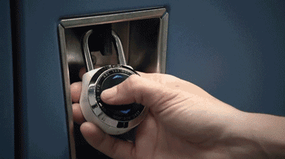 1600萬種密碼組合，科技感十足的觸控密碼鎖